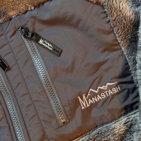 BNWT Manastash Big Foot Fleece Jacket LARGE - Picture 4 of 5